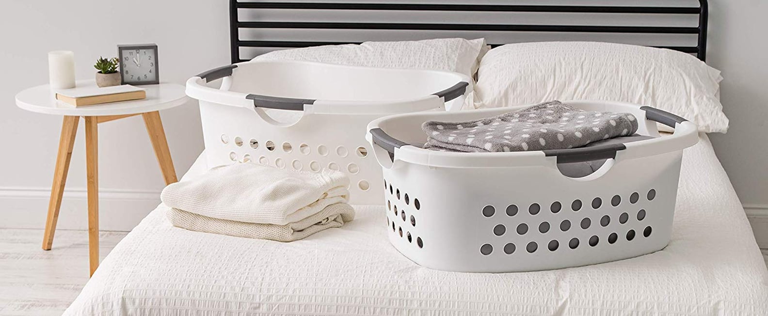 How I Use Laundry Baskets as a Parenting Product POPSUGAR Family