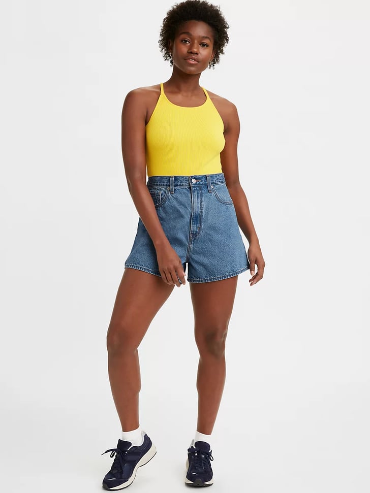 Shorts For Thick Thighs: Levi's High Loose | Denim Shorts by Body Type ...