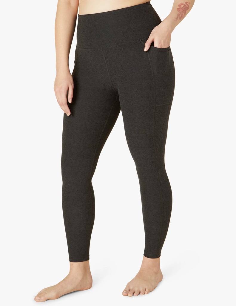 Leggings With Pockets: Beyond Yoga Spacedye Out Of Pocket High Waisted Midi Legging