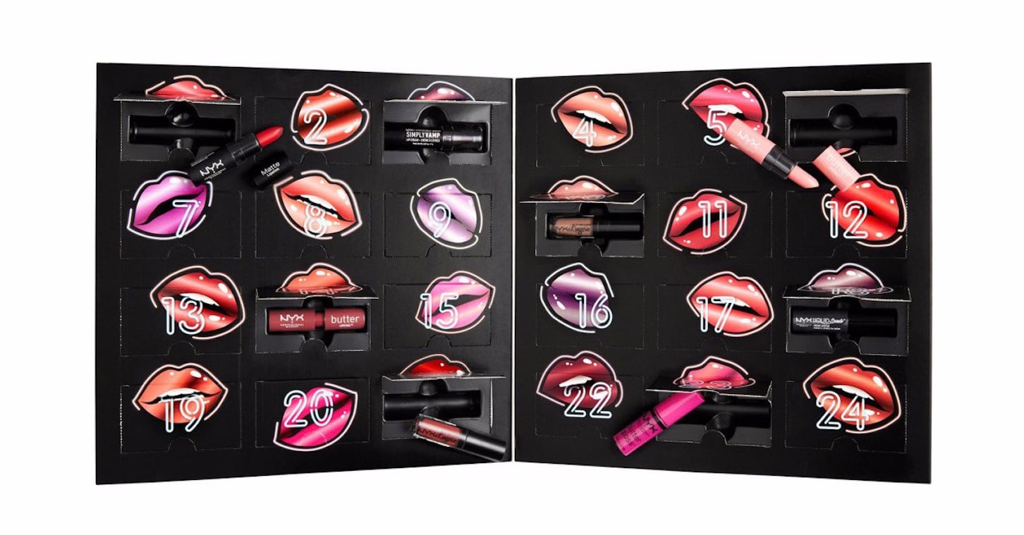 NYX Lipstick Advent Calendar 2017 PS Beauty