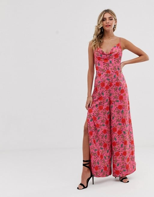 Finders Keepers Hana Floral Wide-Leg Jumpsuit