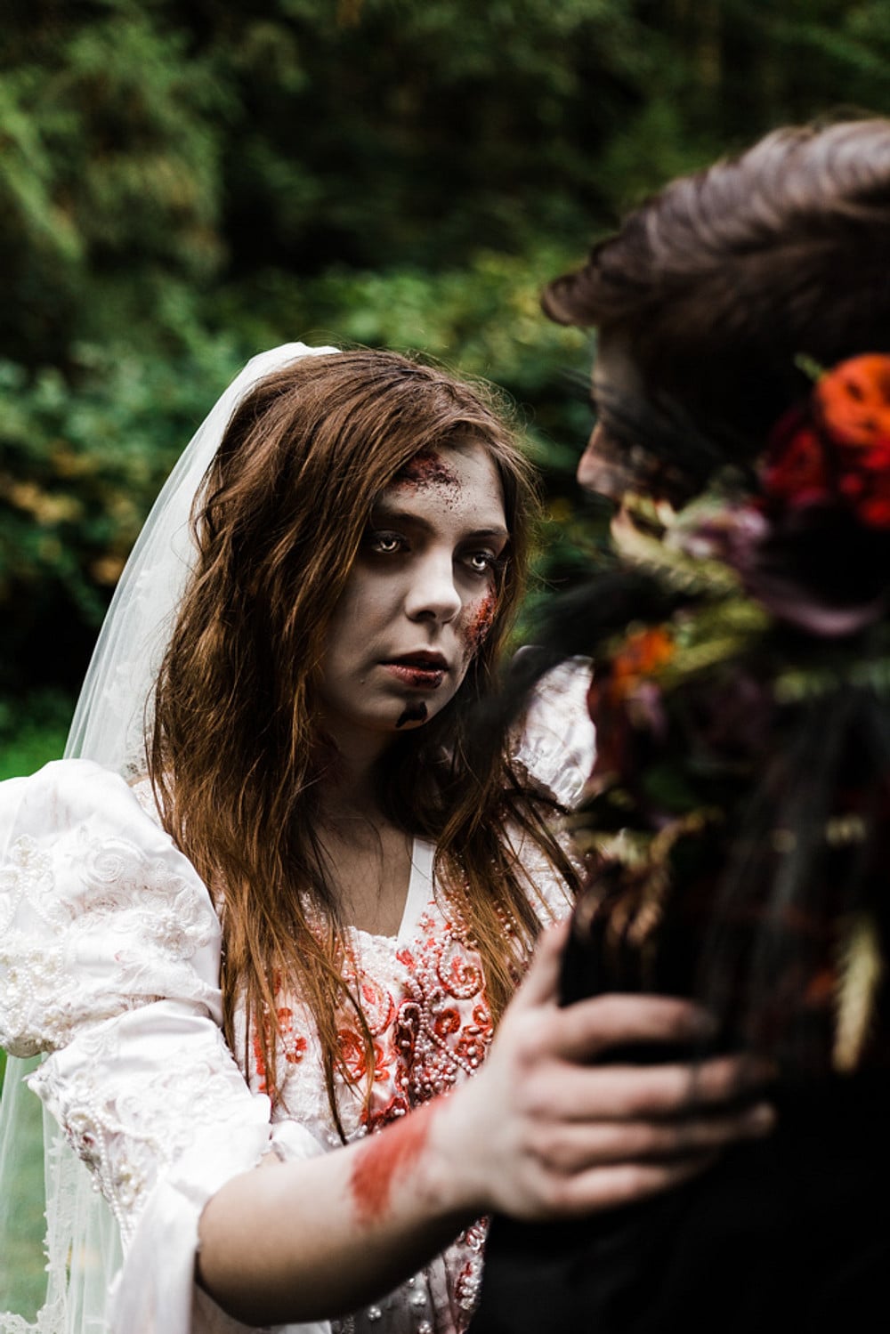 Love and Sex This Zombie-Themed Wedding Shoot Proves True Love Never Dies POPSUGAR Love and Sex Photo 30