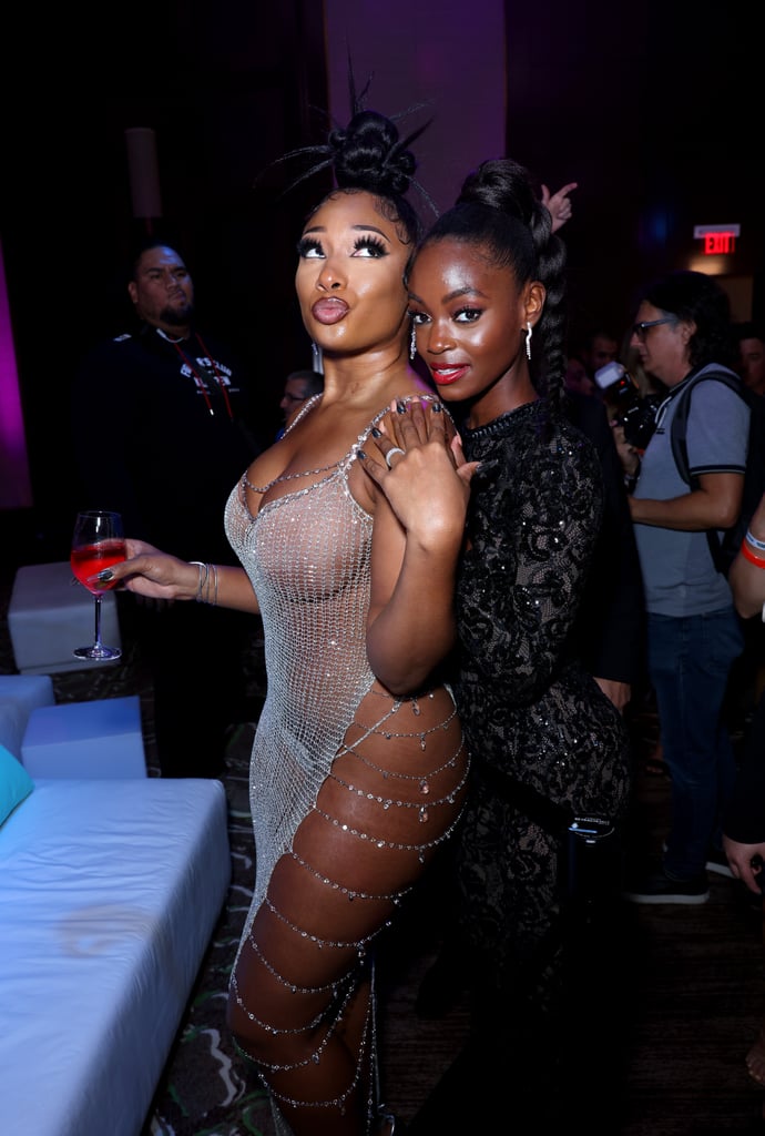 Megan Thee Stallion's Sexy Dress at Sports Illustrated Party