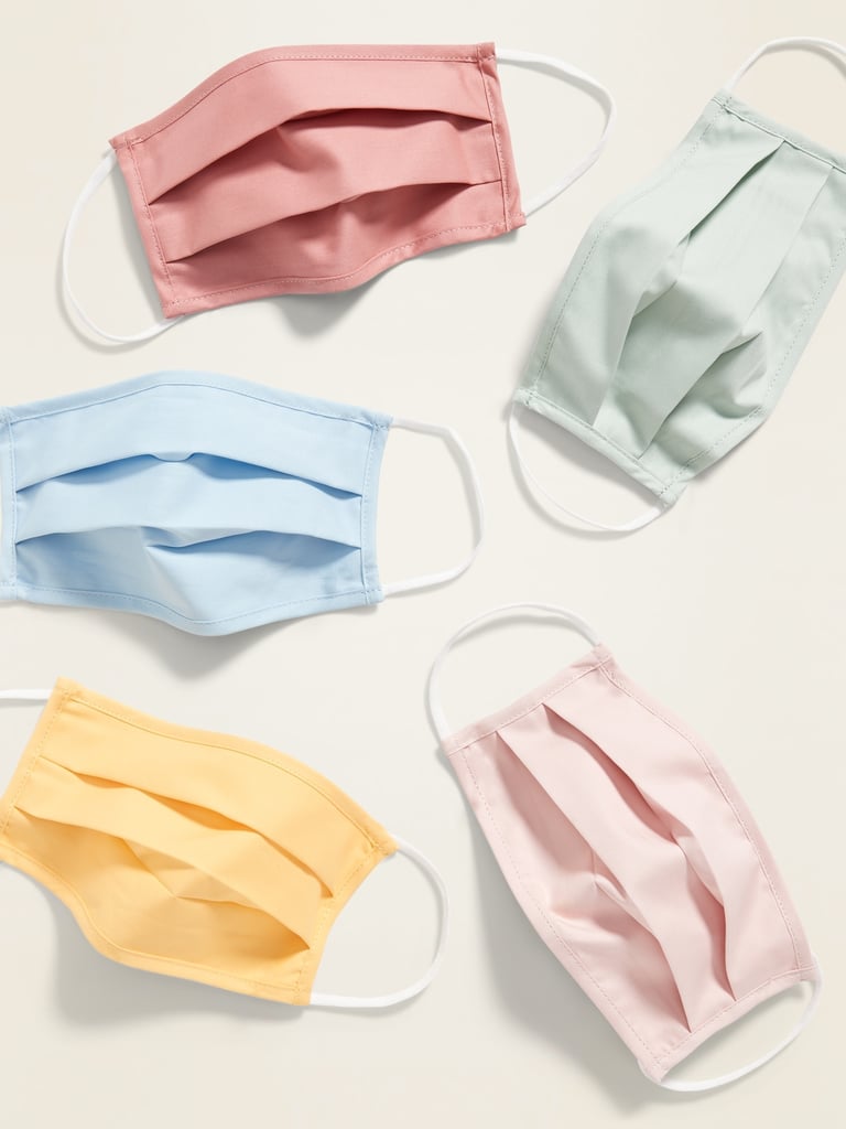 Variety 5-Pack of Triple-Layer Cloth Face Masks