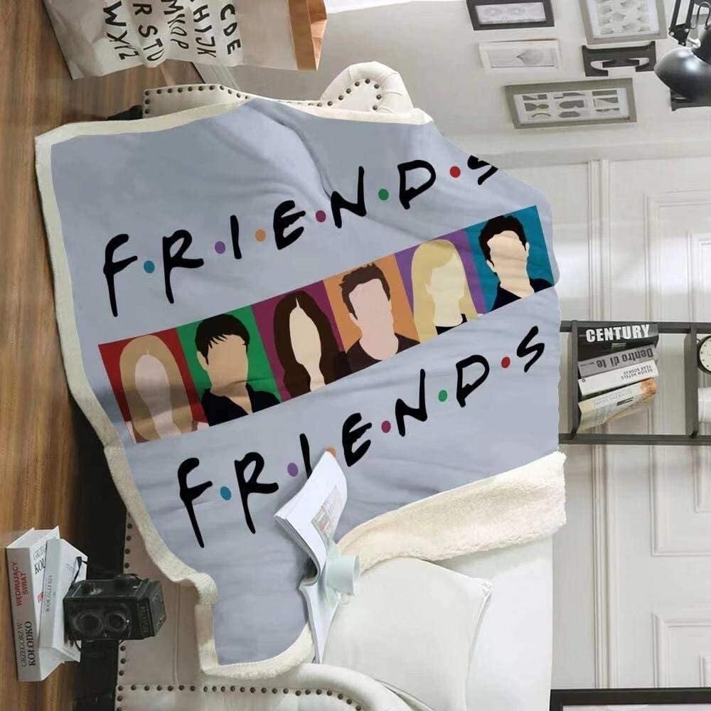 Friends Blanket TV Show Fuzzy Fleece Blanket Friends Products on