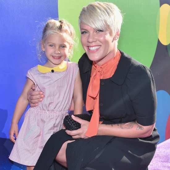 Pink Talks About Daughter on Jimmy Fallon November 2015