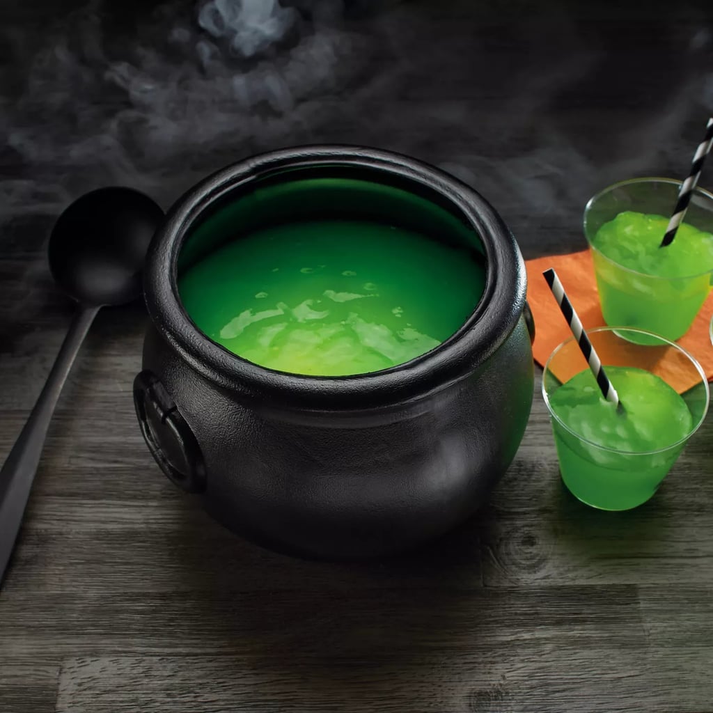 Halloween Witches Brew Green Slime Drink Mix in Cauldron