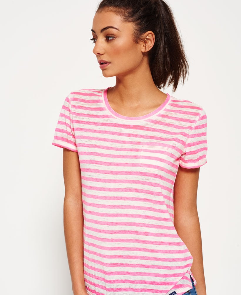 Superdry Essentials Sheer Stripe T-Shirt