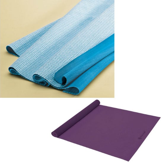 Gaiam Reversible Travel Mat Ease Yoga Mat Confusion With This