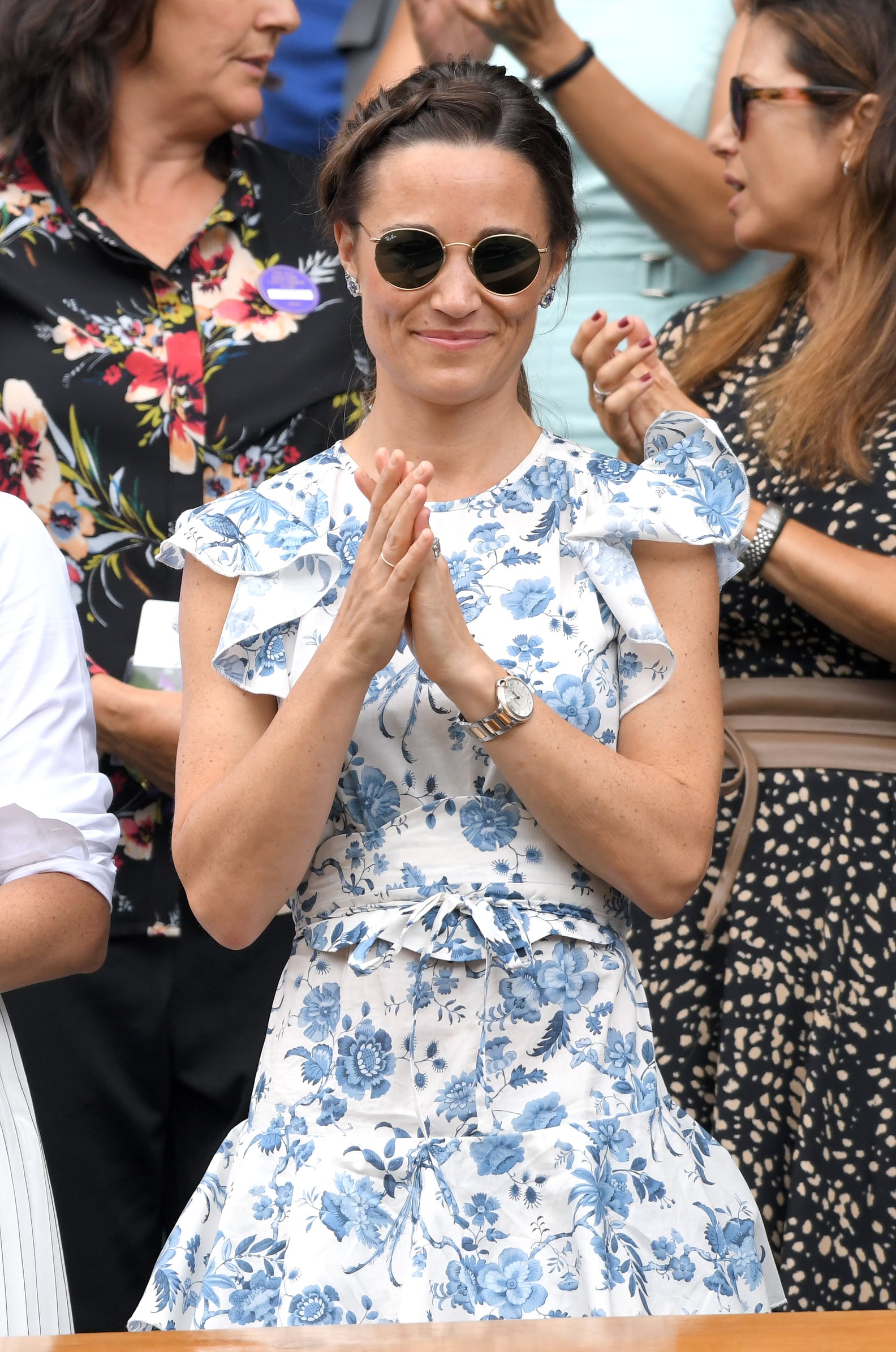 Pippa Middleton Ruffle Sleeve Dress Cheap 2019 | POPSUGAR Fashion