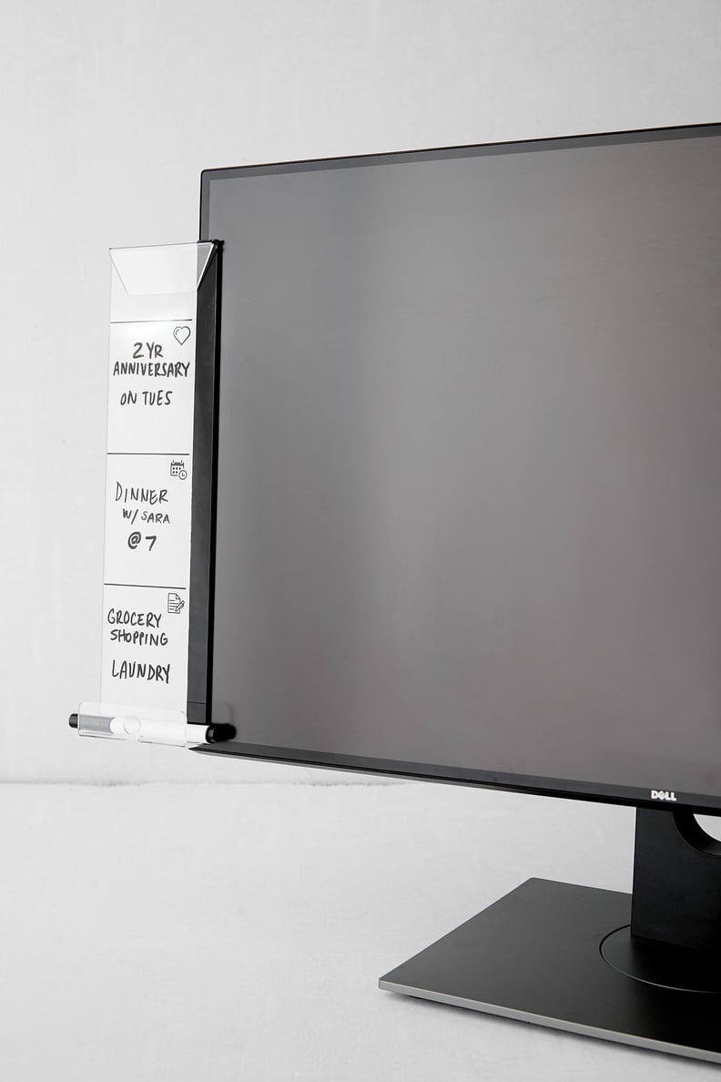 Acrylic Computer Monitor Memo Dry Erase Board