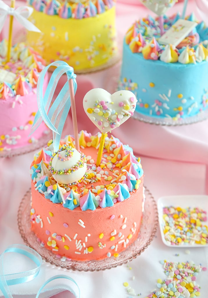Mini Pastel Party Cakes