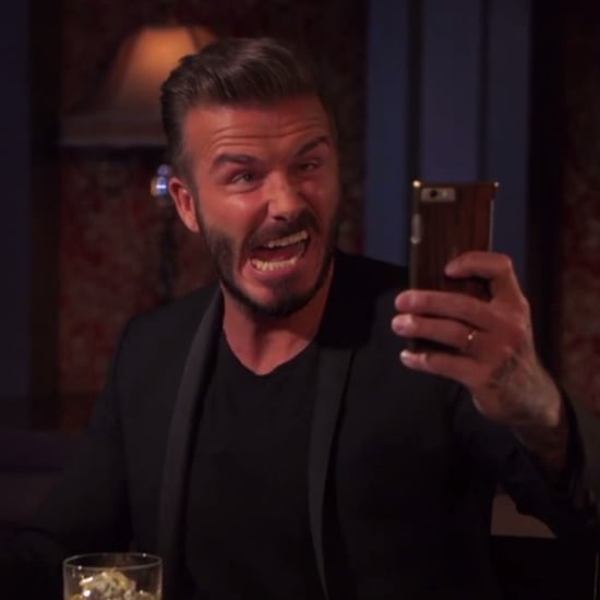 David Beckham Takes Ugly Selfie on Jimmy Kimmel Live