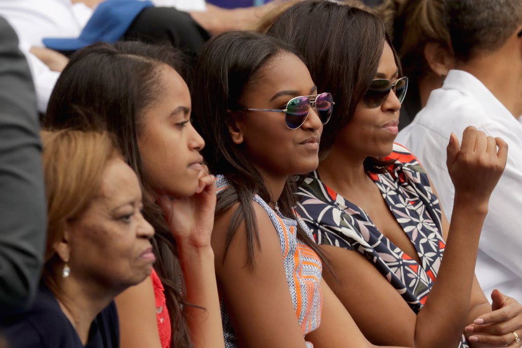 Michelle Obama Cute Pictures With Malia and Sasha