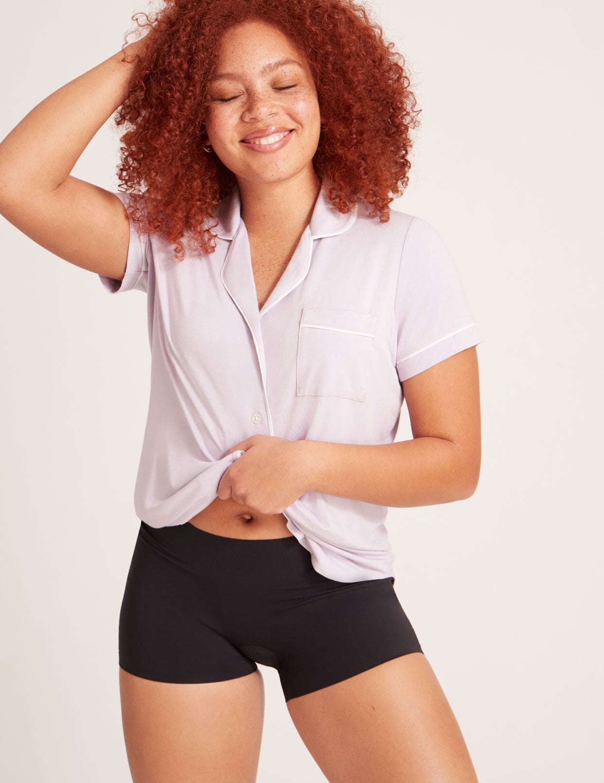 Women's Period Underwear - Hipster, Classic Ruby
