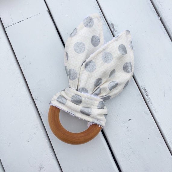 Crinkle Teether Ring