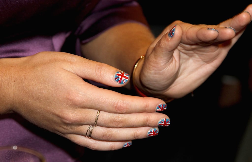 Princess Eugenie's Union Jack Nails