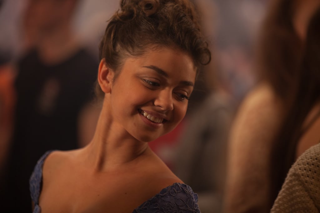 Sarah Hyland plays Natalie Dashkov in Vampire Academy.