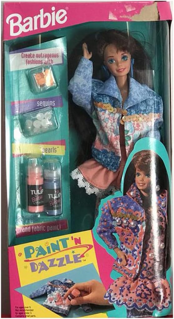 Paint 'n Dazzle Barbie Doll
