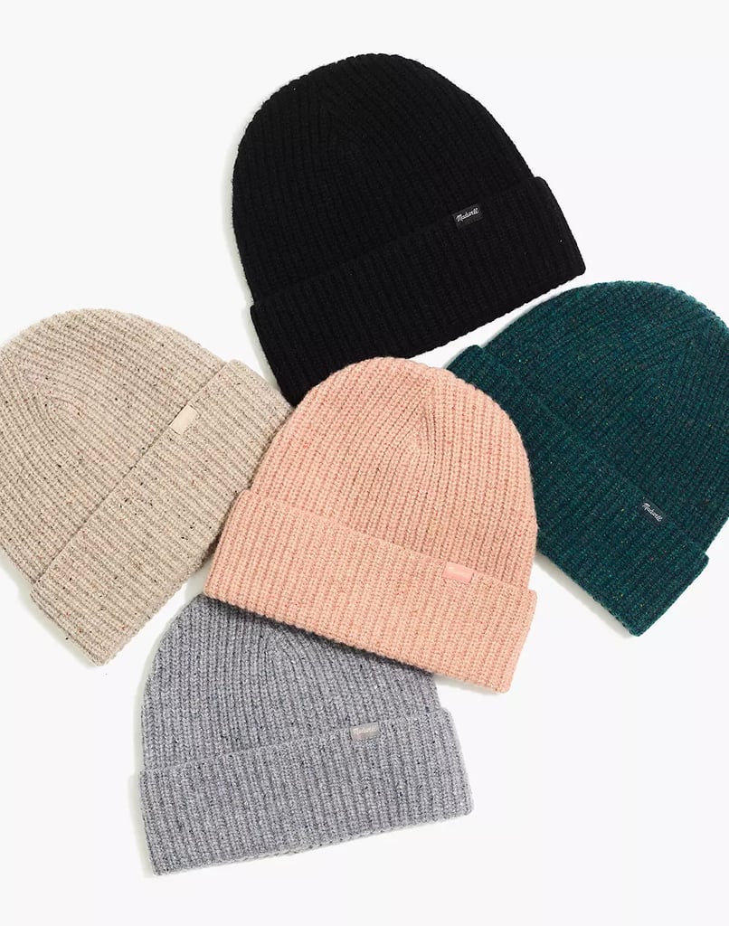 A Cold-Weather Must Have: Chunky Merino Wool Cuffed Beanies