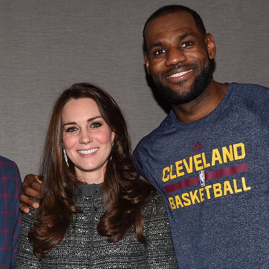 LeBron James Meeting Kate Middleton and Prince William