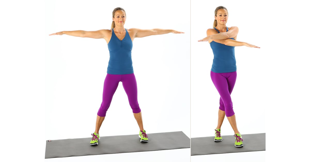 Scissor Jacks Bodyweight Thigh Exercises POPSUGAR Fitness Photo 6