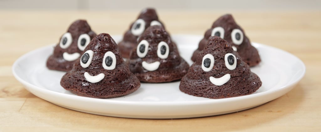 Poo Emoji Brownies
