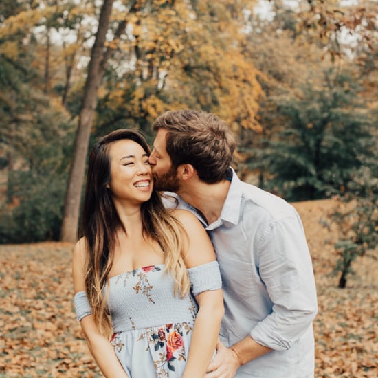 Fall Leaves Engagement Shoot