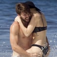 Miley Cyrus Straddles Patrick Schwarzenegger on Their Sexy Beach Getaway