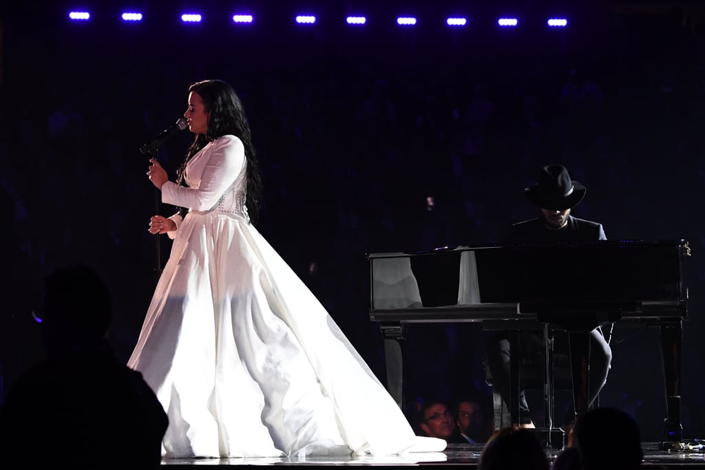 Demi Lovato's Christian Siriano Grammys Performance Gown