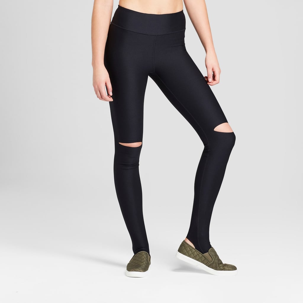Women's High-rise Patterned Seamless 7/8 Leggings - Joylab™ Silver Xs :  Target