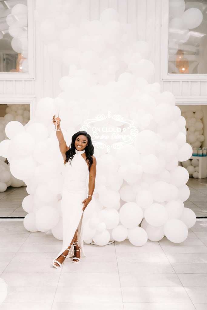 Simone Biles's Bridal Shower Manicure
