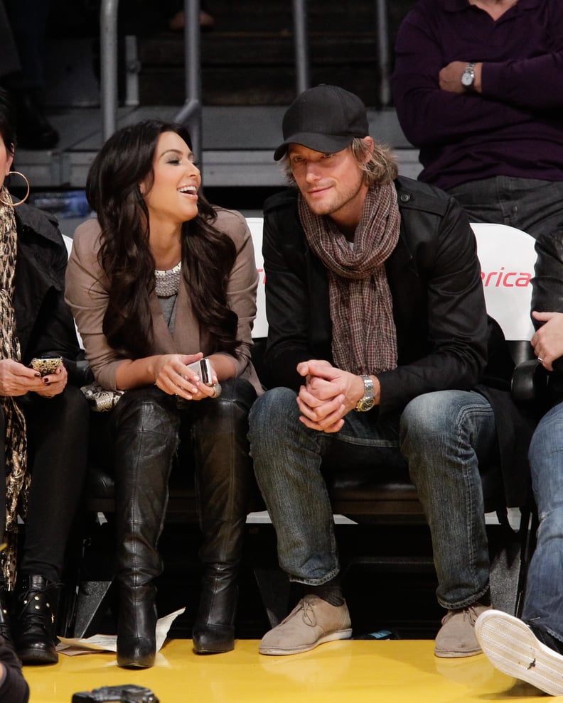 Kim Kardashian and Gabriel Aubry (November 2010)