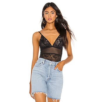 ASOS DESIGN Morgan linear lace underwire bodysuit, Kendall Jenner's Sexy  Lingerie Just Inspired My Outfit — So Yeah, I Was Influenced