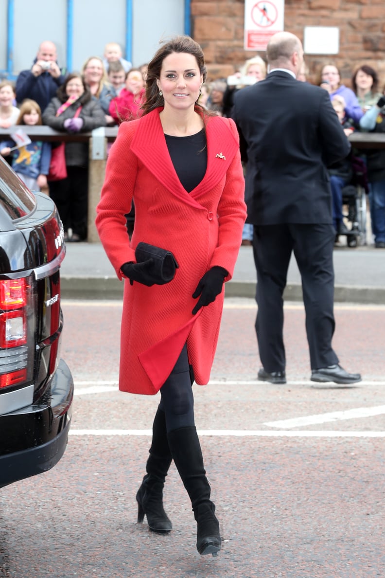 Kate Middleton at the Astute-Class Submarine Building in 2013