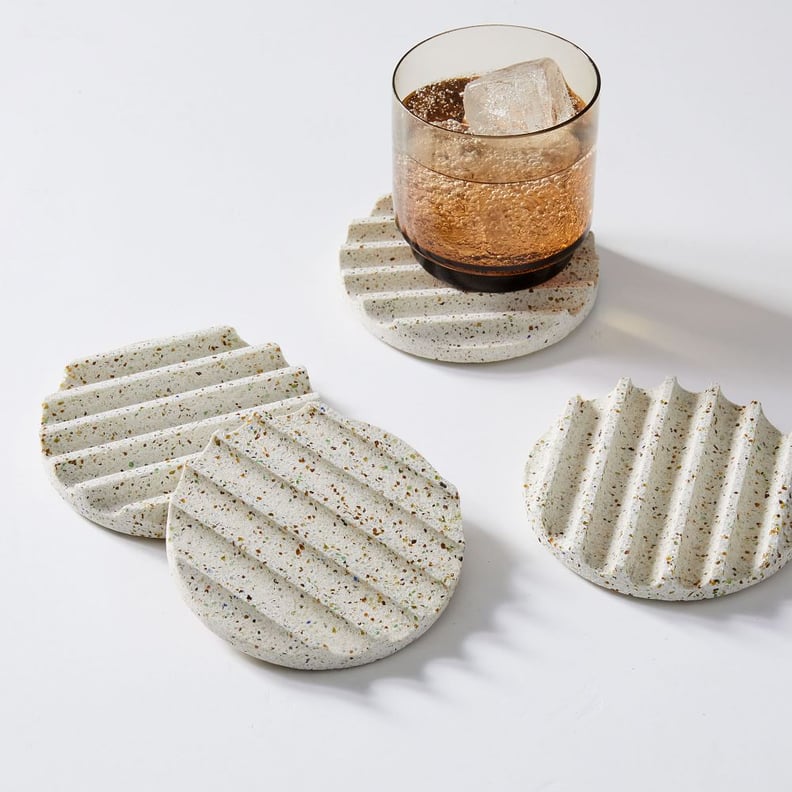 For Coasters You'll Actually Use: Pretti.Cool Terrazzo Coasters