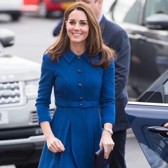 Kate Middleton Blue Eponine Dress November 2018