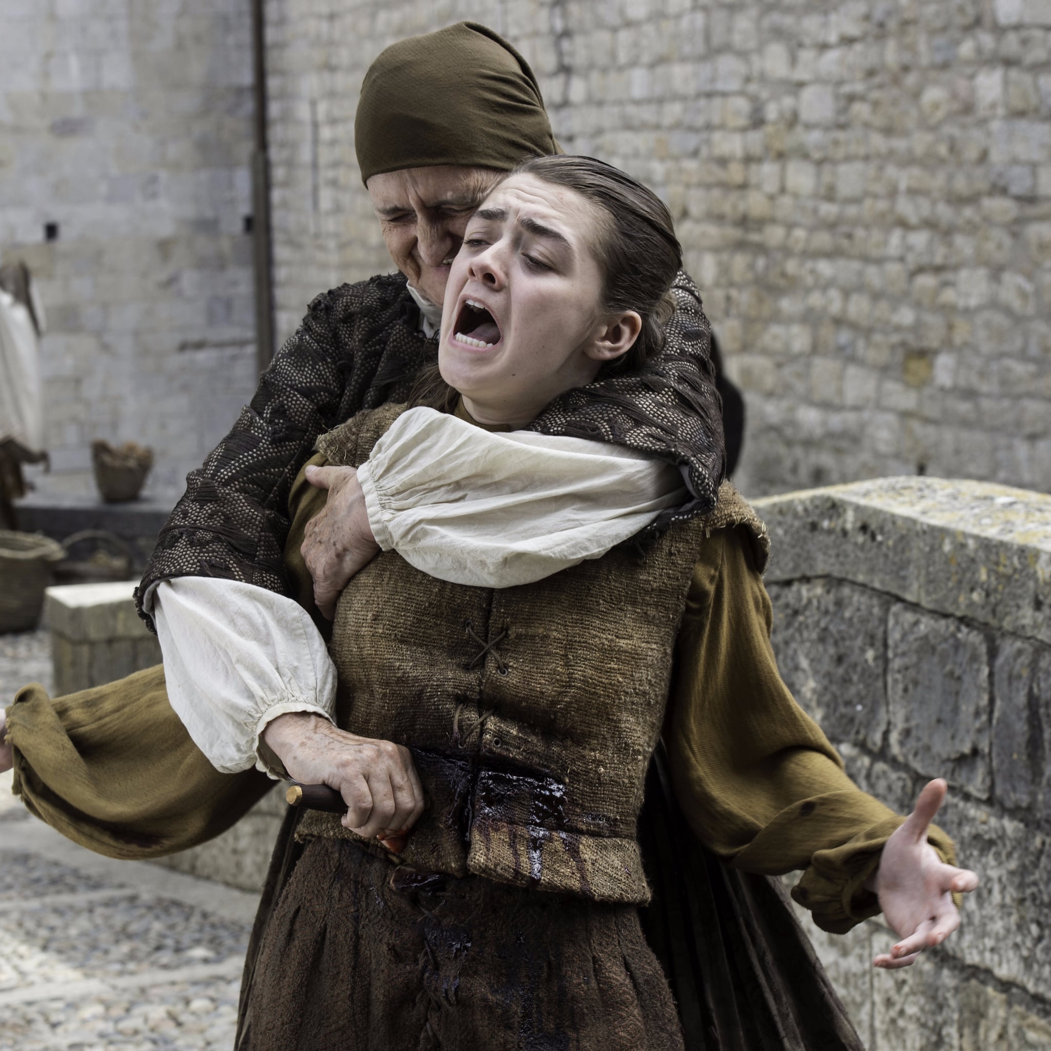 Are Arya And The Waif The Same Person On Game Of Thrones Popsugar Entertainment