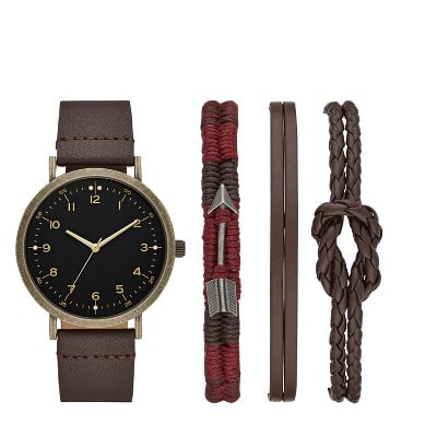 Easy Read Strap Watch Set