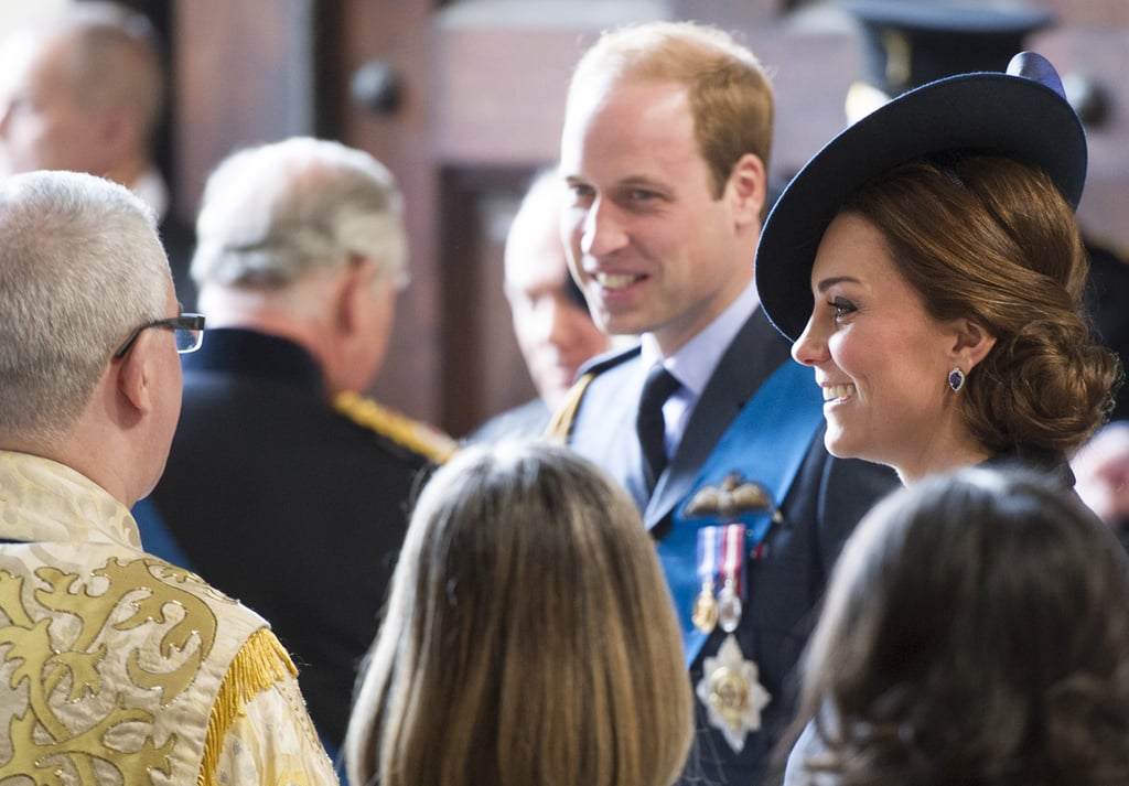 Kate Middleton and Prince William at St. Paul's Cathedral
