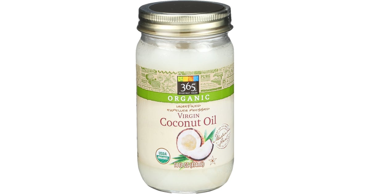 Organic Unrefined Virgin Coconut Oil Best Healthy Whole Foods Foods on Amazon POPSUGAR
