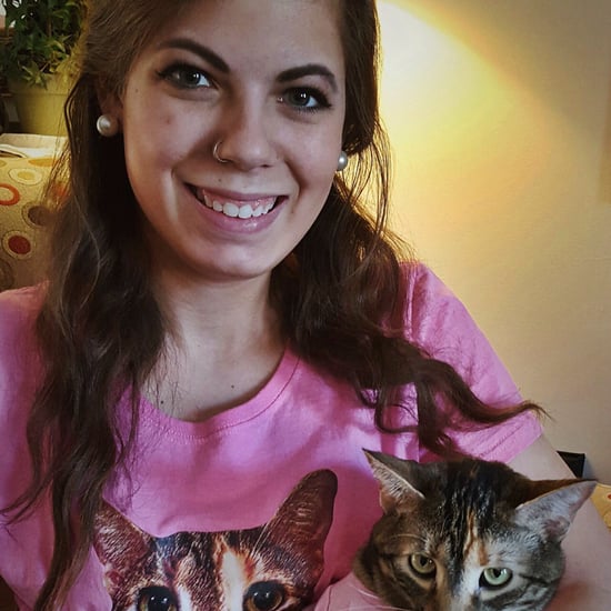 Cat Wearing T-Shirt With Owner's Face