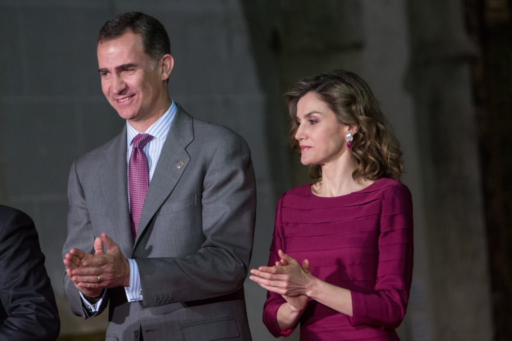 At the National Culture Awards in Palencia, Spain.