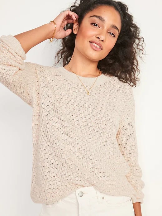Old navy textured sweater shop