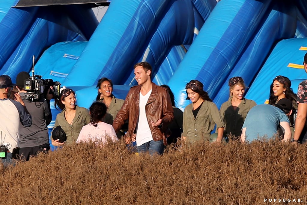 Peter Weber Films a Pilot-Themed Group Date on The Bachelor