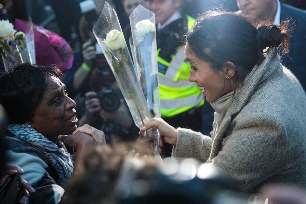 When She Excitedly Greeted This Lucky Fan in London