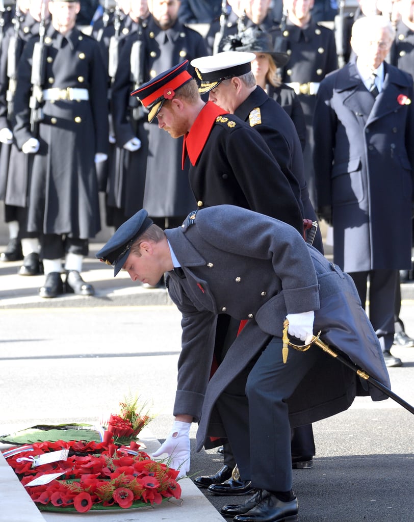 Kate Middleton and Prince William on Remembrance Day 2016