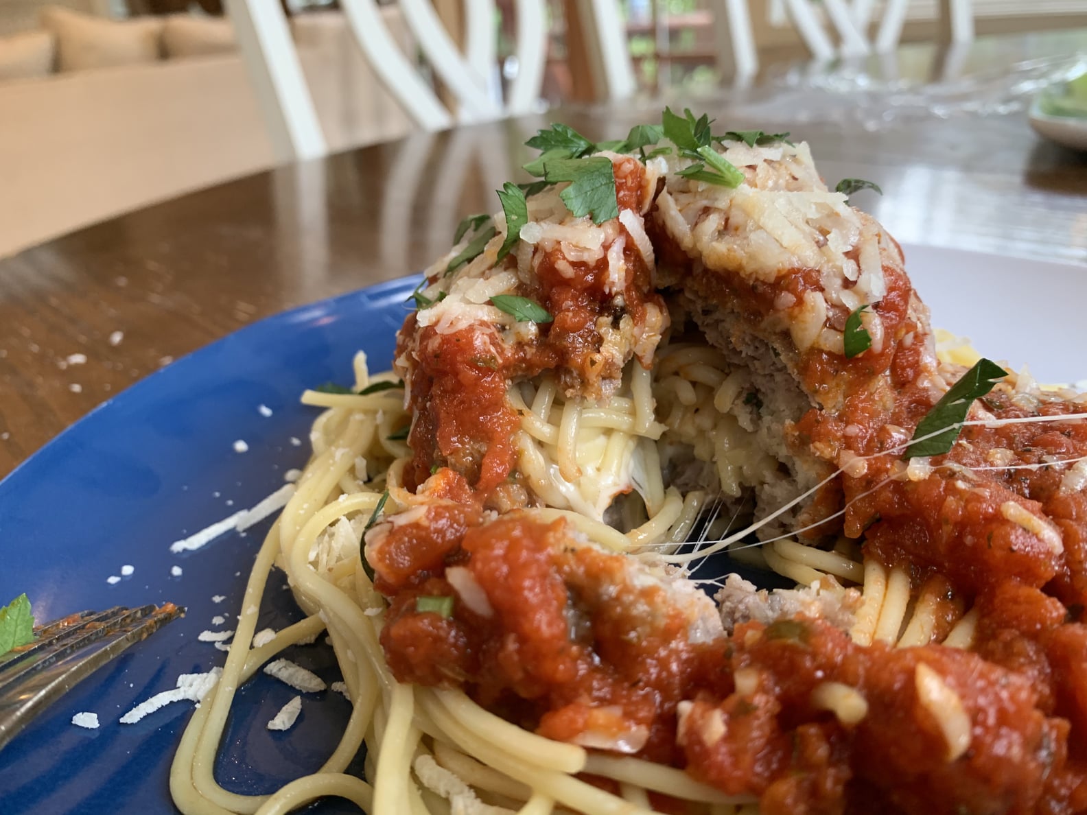 Inside-Out Meatballs With Mozzarella Cheese Recipe | PS Food