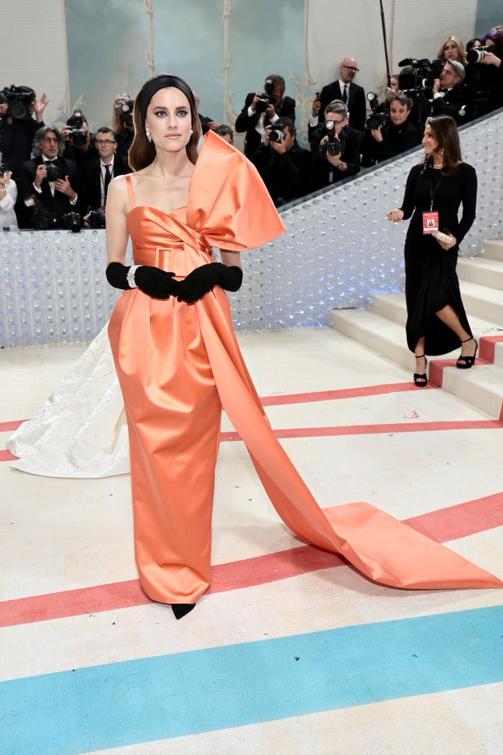 Allison Williams at the 2023 Met Gala Met Gala 2023 Red Carpet