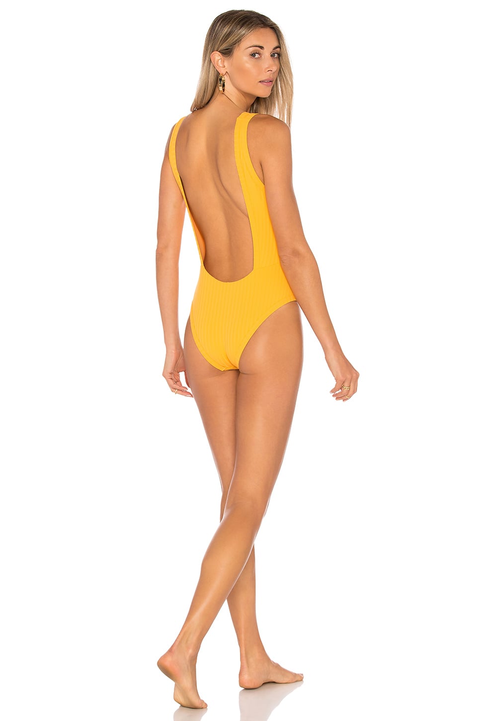 Shop online Women's One Piece Swimwear Janet Iris Yellow Print